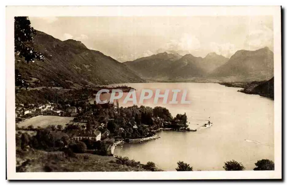 See Annecy — Talloires und das Massiv der Bauges — Edition GIL, Annecy - Vorderseite