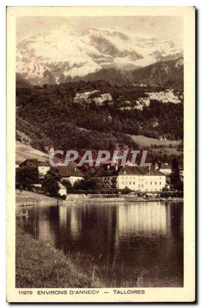 Talloires — Environs d'Annecy — Braun & Cie, Mulhouse-Dornach - Frente