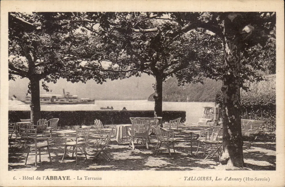 Talloires - Hotel de l'Abbaye, La Terrasse — Lac d'Annecy (Hte-Savoie) - Vorderseite