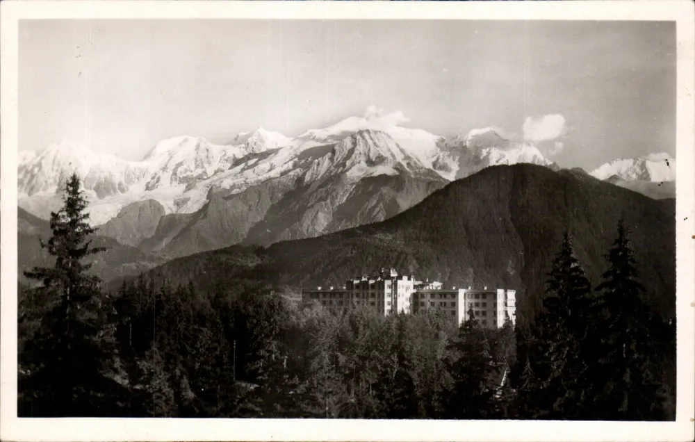 Sancellemoz (Haute-Savoie) — Mont-Blanco — Édition GIL, Annecy, n° 2936 - Frente