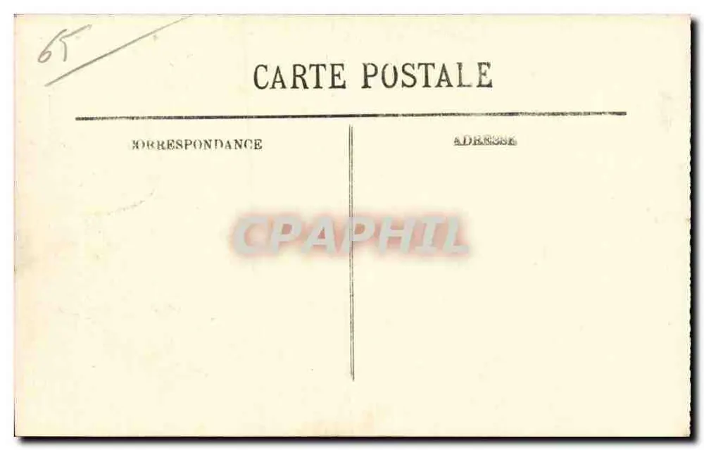 Cauterets — Chemin de Fer de la Raillère — LL. N°49 - Verso