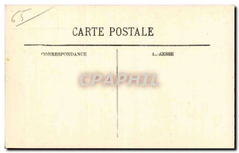 Cauterets — Grand Hôtel d'Angleterre — O Boulevard — L.L. n°31 - Verso