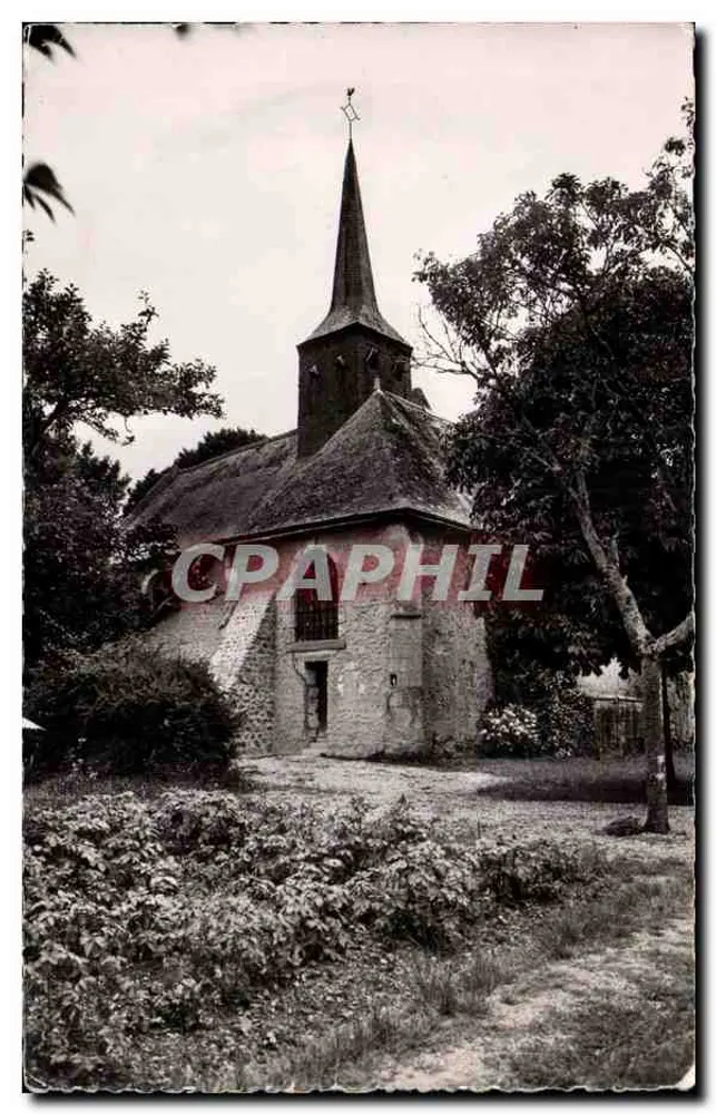 Flée (Sarthe) — Kerk van Sint Cecilia (oudere parochiekerk) — Imp. A. Grébaud, Le Mans - Voorkant