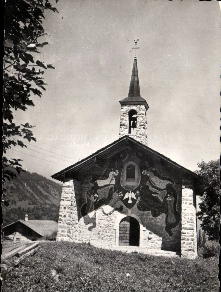 Die Kapelle Notre-Dame des Neiges — Meribel-Les-Allues (Savoie) — Verlag « Le Chardon-Neu » Foto Mauduit - Vorderseite