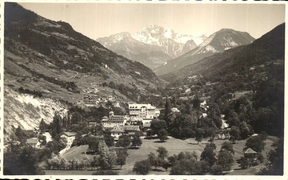 Brides-les-Bains — Die Gletscher der Vanoise — Foto G. Dauphin, A.M. - Vorderseite