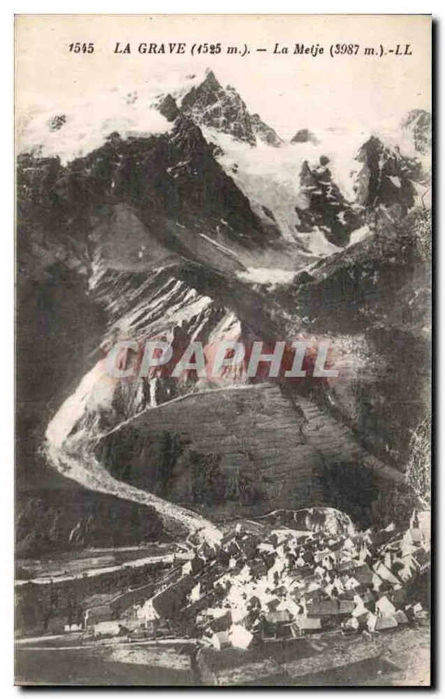 ला ग्राव (1525 मीटर) — ला मेट्जे (3987 मीटर) — LL - आगे