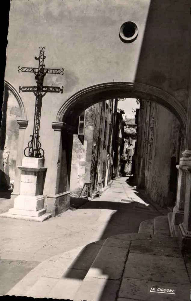 A Cegonha — Rua Saint-Esprit, O Velho Antibes — Édit. « A Cegonha » - Frente