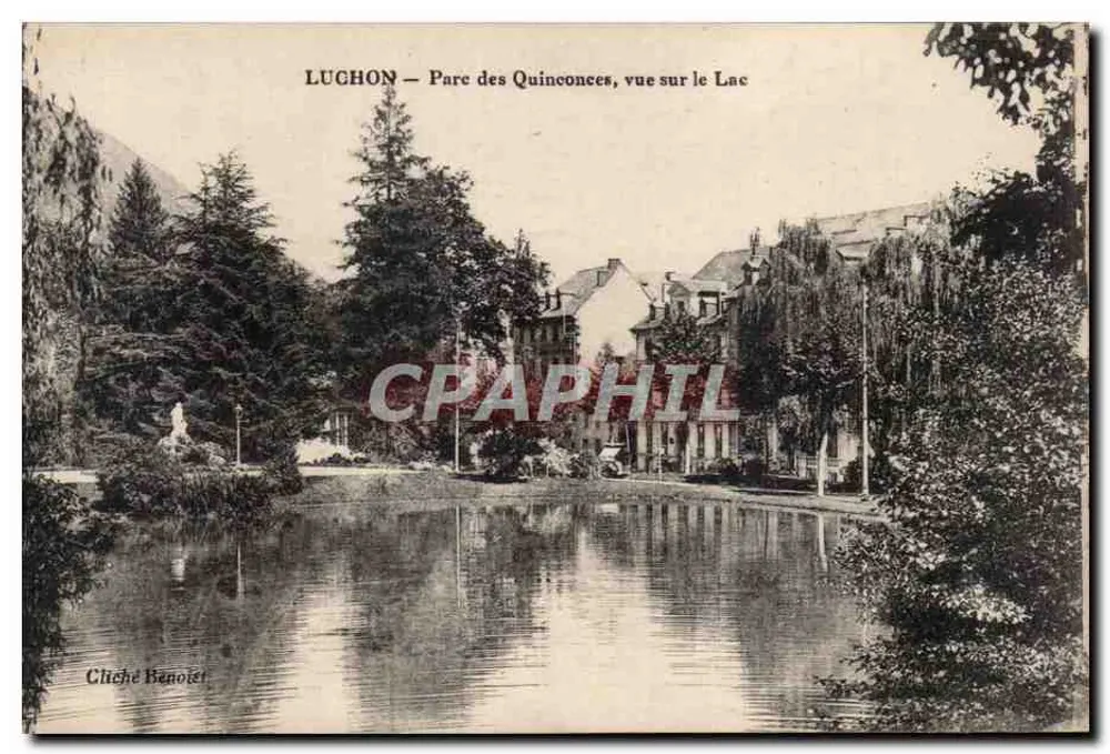 Lugdun - Parc des Quinconces, Ansicht Auf Den See — Cliché Benoîter - Vorderseite
