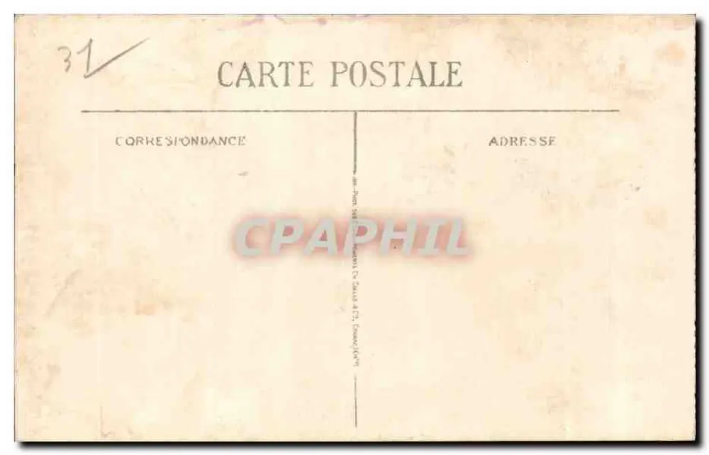 Toulouse — Avenida Lafayette - Verso