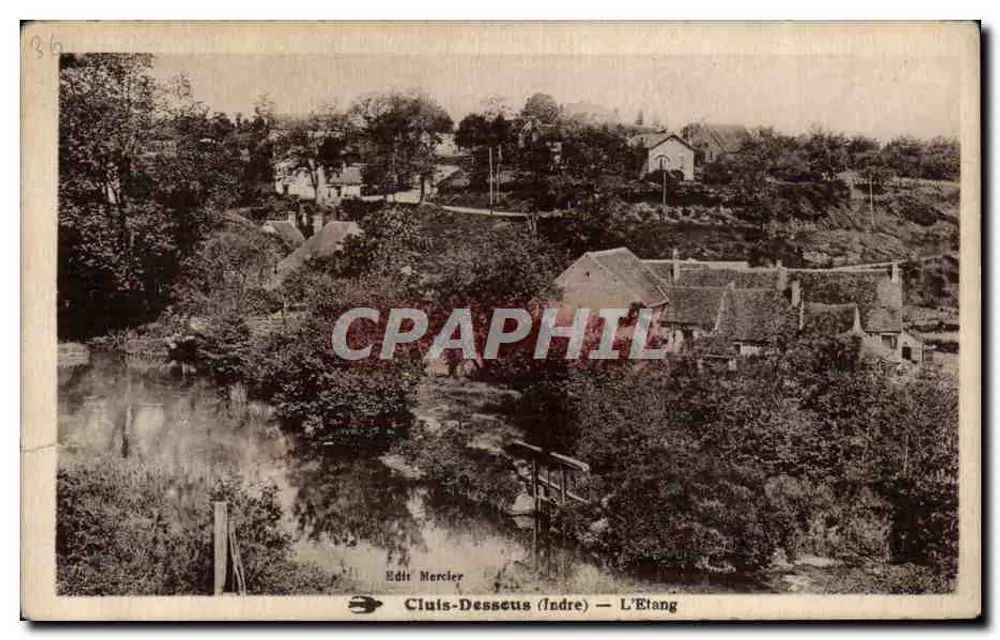 Cluis-Dessous (Indre) — L'Etang — Edit Mercier - Frente