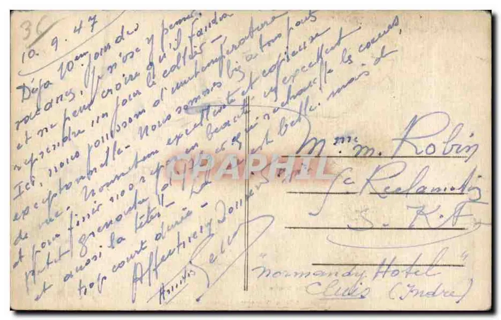 Cluis-Dessous (Indre) — L'Etang — Edit Mercier - Verso