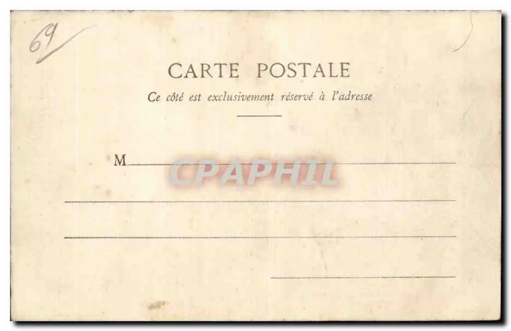 LYON - Ilha Barbe - Margens da Saône — Edição Giletta, fot., Nice, n° 2523 - Verso