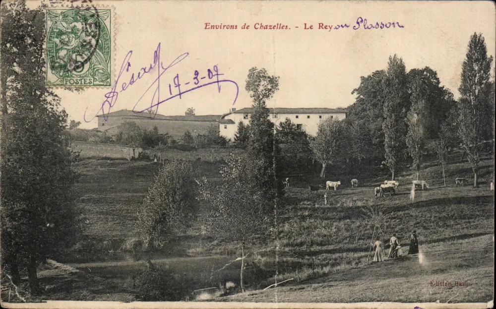 Ambiente de Chazelles - Le Rey ou Plasson — Edição Bazin - Frente