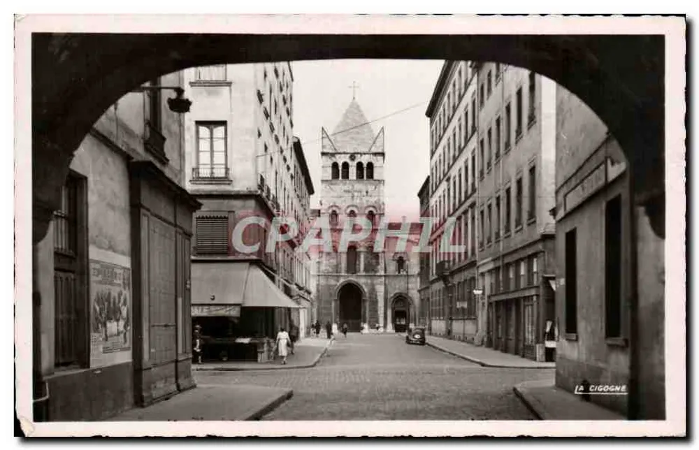 Igreja de Ainay — Lyon (Rhone) — Edições « La Cigogne » - Frente