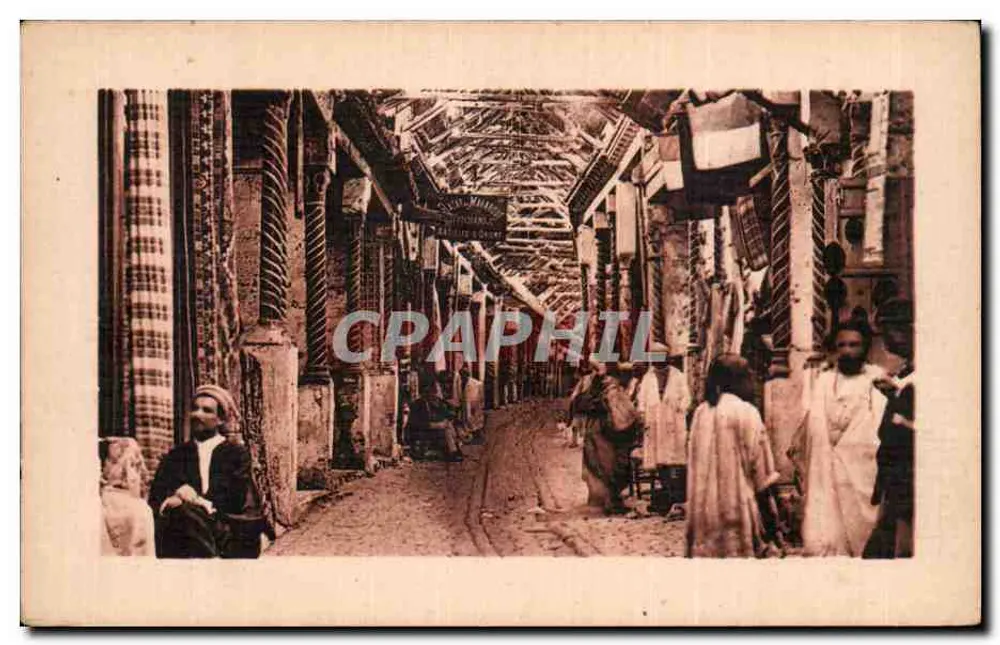 Der schönste Markt von Tunis — Souk El Trouk oder der Schneider — Verlag Lévy et Reubin Réunis, Paris - Vorderseite