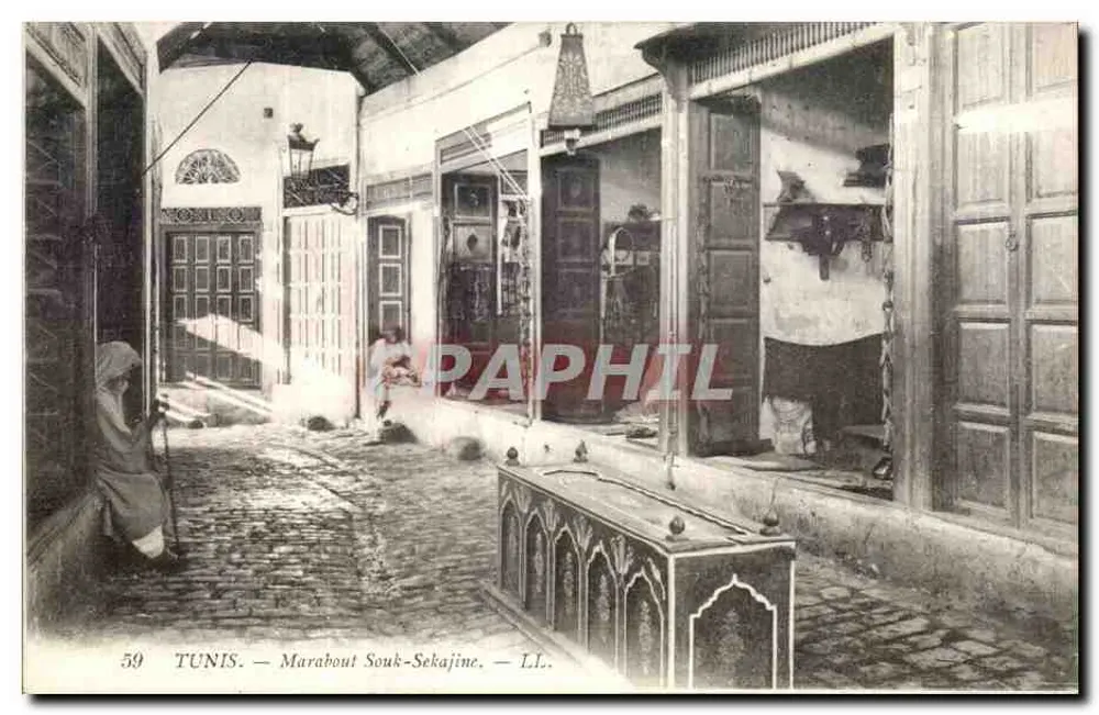 Tunis — Marabout Souk-Sekajine — LL. n°59 - Frente