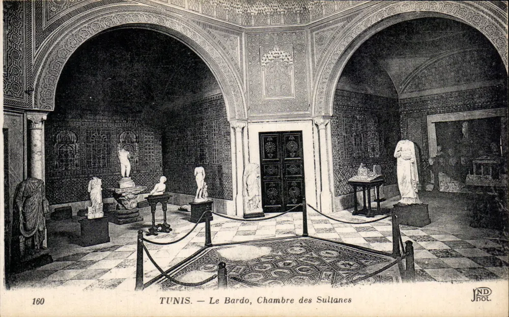Tunis — Le Bardo, Zimmer der Sultanas — NDHOL, Nr. 160 - Vorderseite