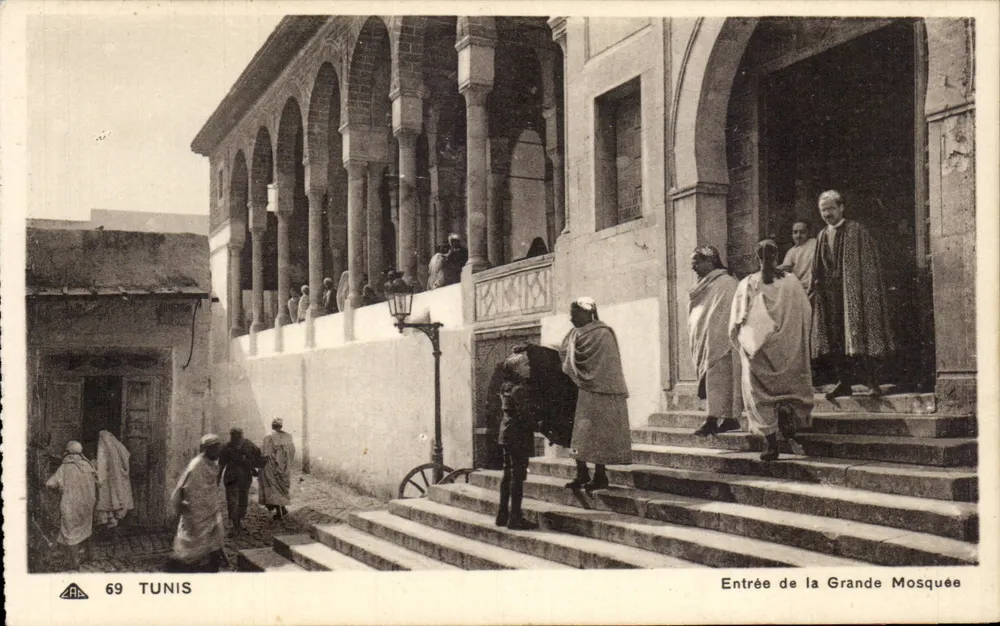 Eingang zur Großen Moschee — Tunis — Verleger E.A. n°69 - Vorderseite