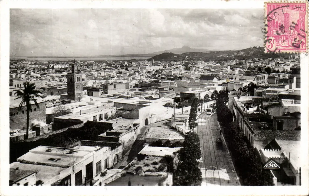 Tunis - Algemene uitzicht — uitgever C.A.P. n°4 - Voorkant