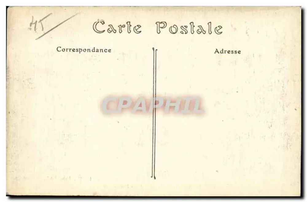 Montargis — A Subprefeitura — SIMON, Lib. Edit., Montargis - Verso
