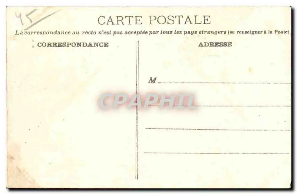Gien (Loiret) — Vue Est et le Collège — éditeur Gien (Loiret) n°411 - Verso