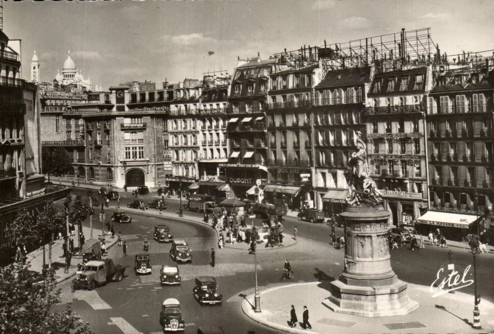 Place Clichy — Paris — Estel - Vorderseite