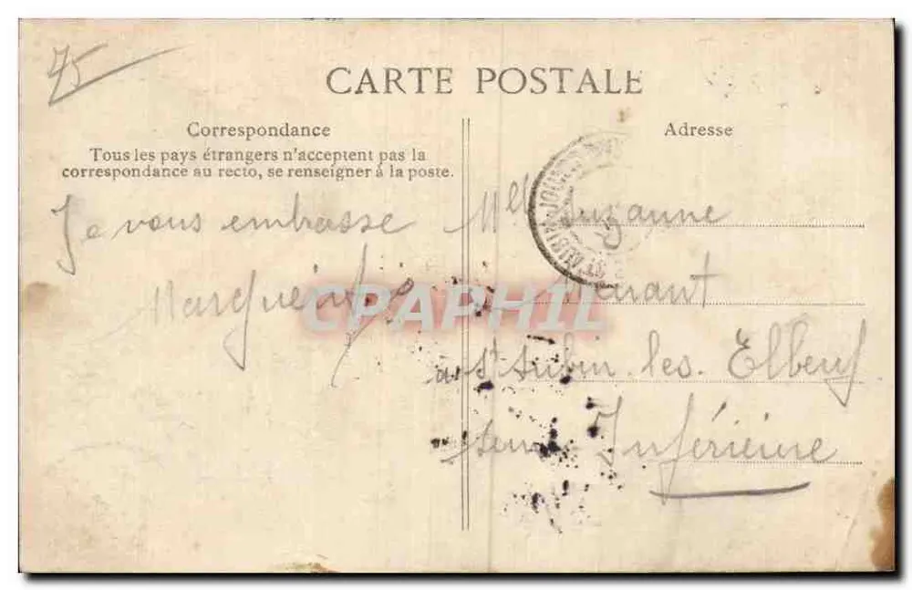Paris - Passy - Der Metropolitan-Brücke — Verlag L'ÉDITEUR DÉLÉGUÉ, Nr. 4337 - Rückseite