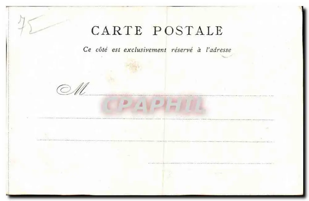 Notre-Dame — Editado pelo Bon Marché — Paris - Verso