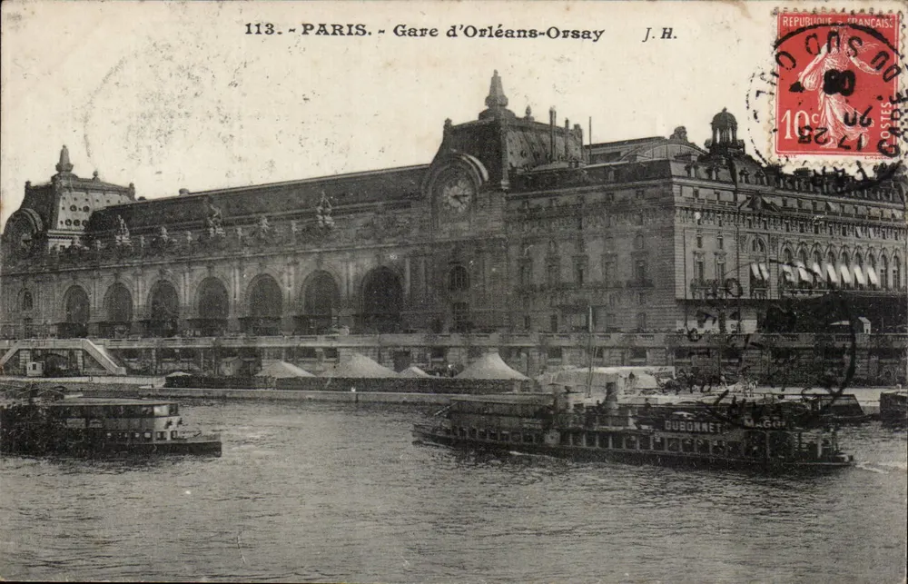 Paris - Estação de Orleães-Orsay — J.H. — n°113 - Frente