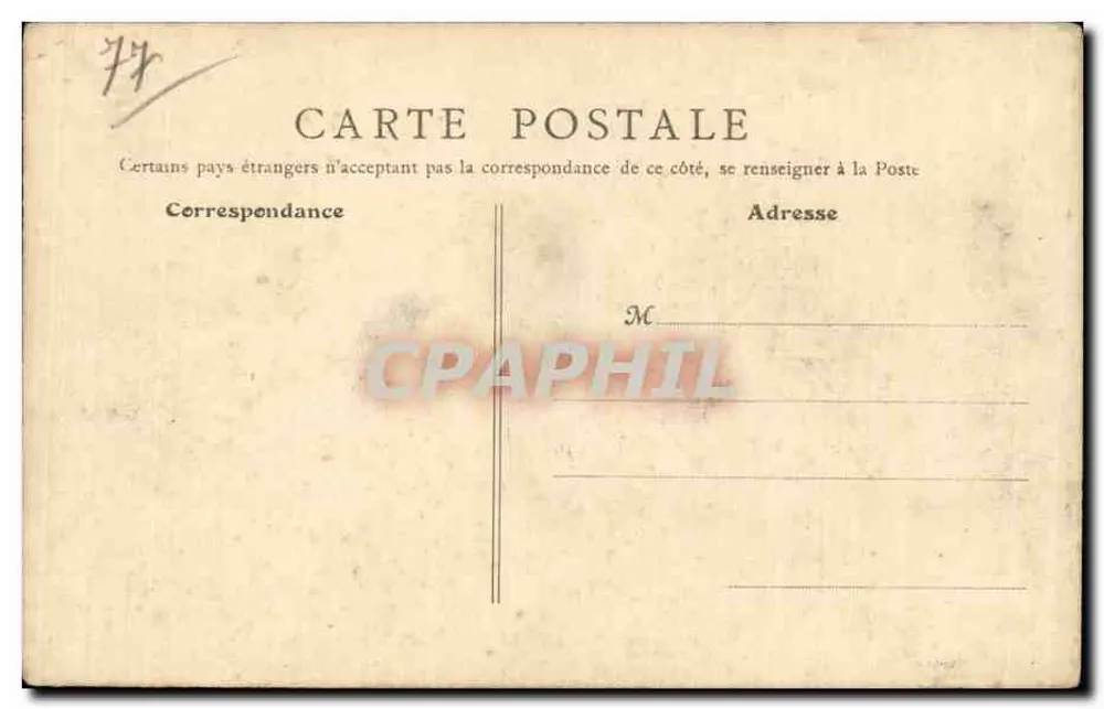Meaux (S.-et-M.) - A Justiça - B.F., Paris, n°3 - Verso