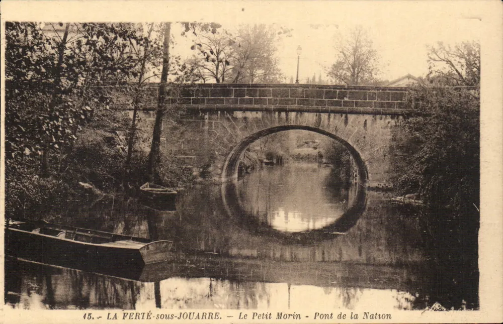 LA FERTÉ-sous-JOUARRE — Der Petit Morin — Brücke der Nation — Edition Malherbe - Vorderseite