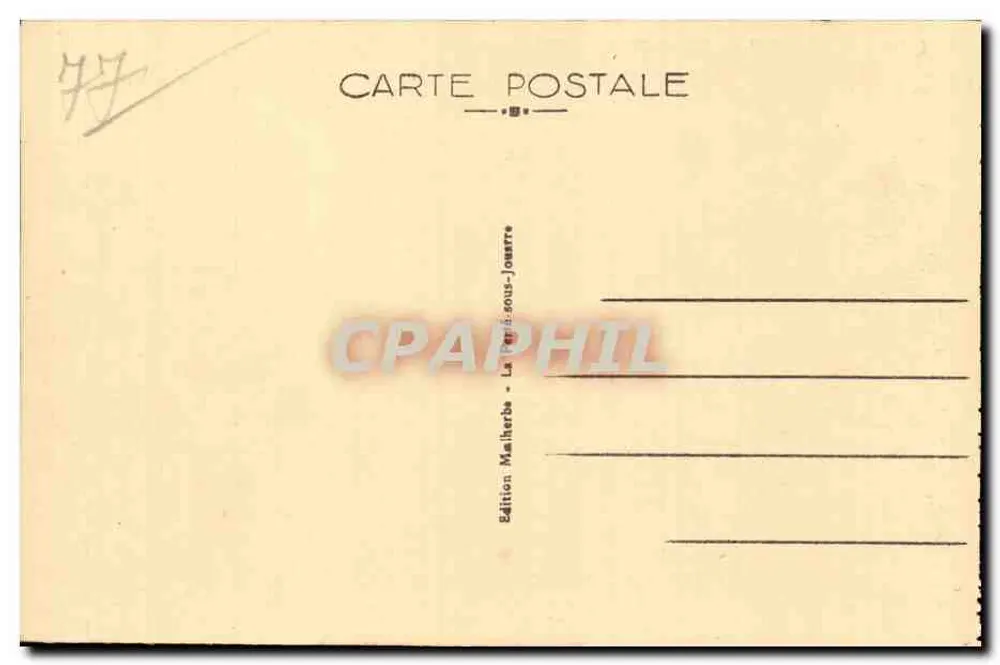 LA FERTÉ-SOUS-JOUARRE — Der Brücke und Eingang zum Vorort — Édition Malherba - Rückseite
