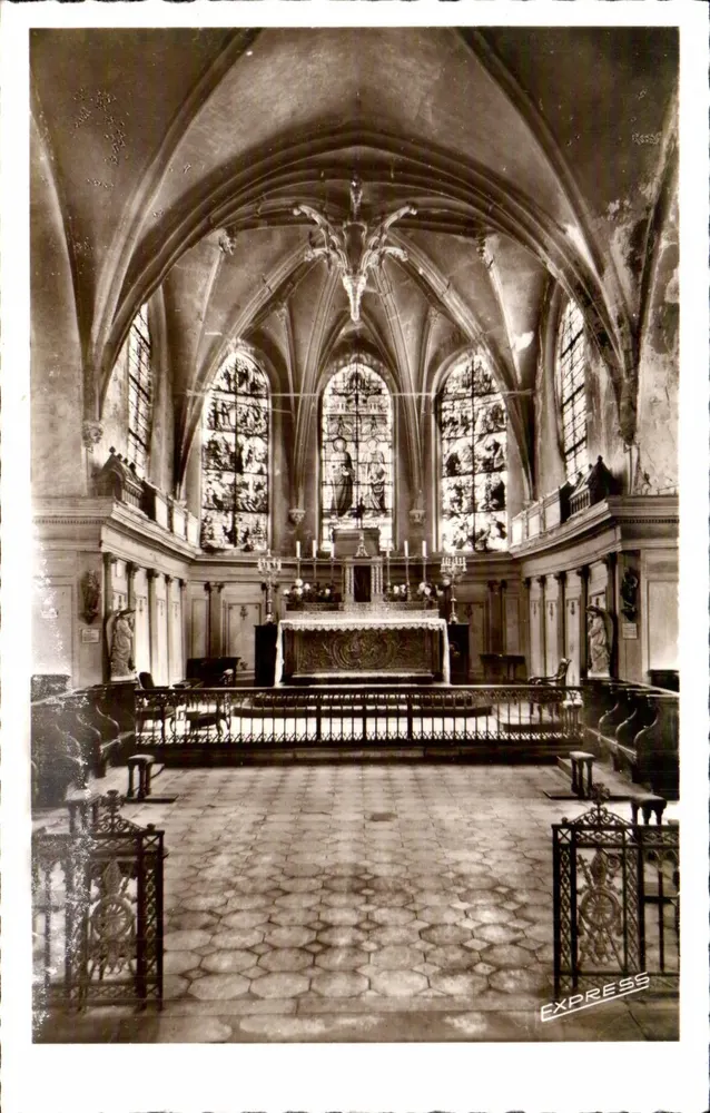 Innenansicht der Pfarrkirche Saint-Pierre und Saint-Paul — Pilgerfesttag — Verlag J. Le Marignan, La Seyne-sur-Mer (Var) - Vorderseite