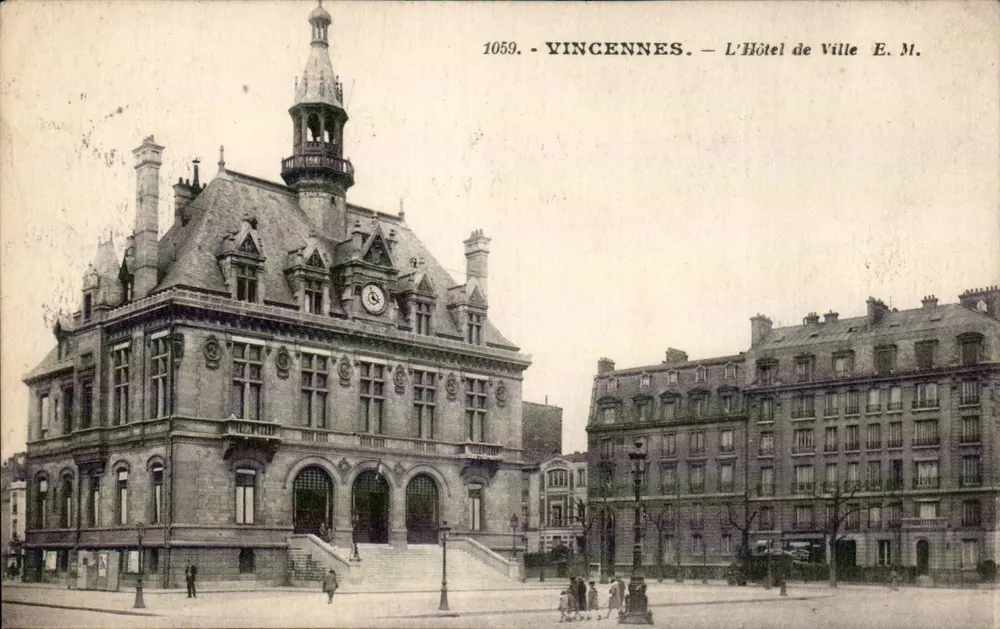 Vincennes — O Hotel de Ville — E. M. n°1059 - Frente