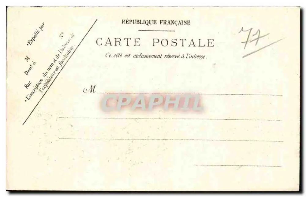 Floresta de Fontainebleau — O Jupiter — L. Ménard, fot.-édit., Fontainebleau - Verso
