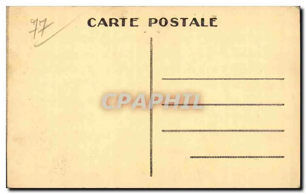 Provins — O Dômer de São Quiriace — Edição do Norte - Verso