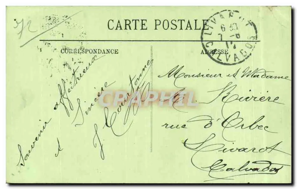 Le Mans — Die Sparkasse und der Boulevard Levasseur — LL. n°86 - Rückseite