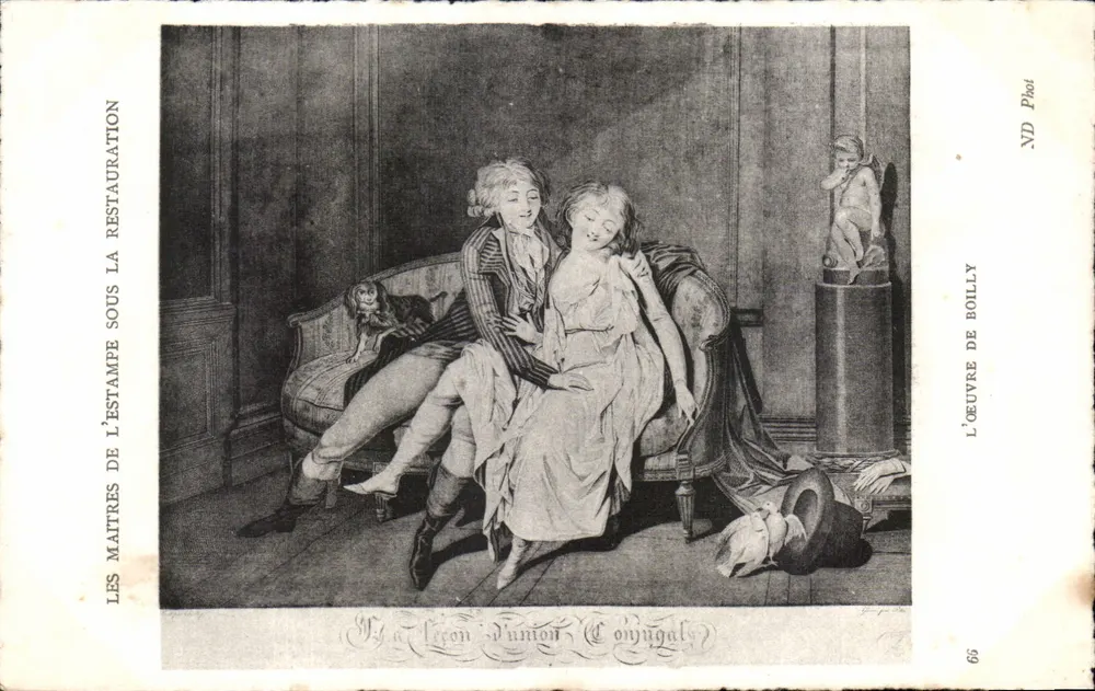 Die Meister der Kupferstechkunst unter der Restauration — Das Werk von Bolly — Nr. 65 - Vorderseite