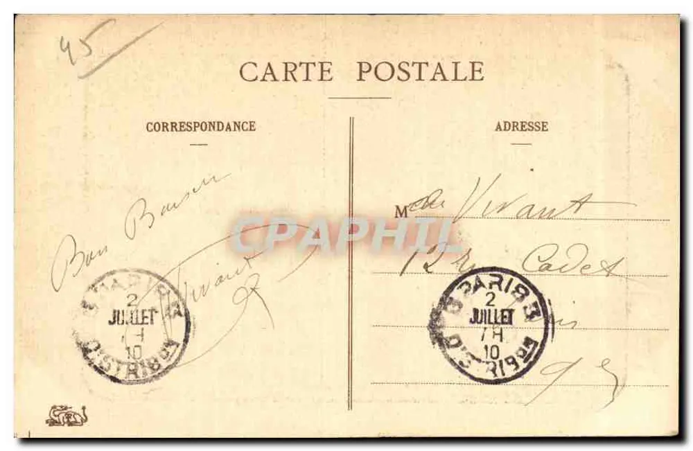Montargis — O Loing e o Canal — Editor: Montargis, n° 110 - Verso