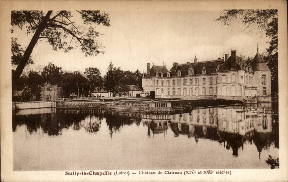 Sully-la-Chapelle (Loiret) — Castello di Claireau (XIV e XVI secolo) - Recto