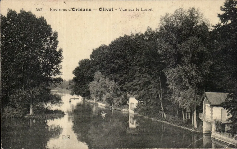 Um Orléans — Olivet — Ansicht des Loiret — Th.G. n°545 - Vorderseite