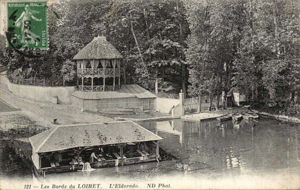 As Margens do LOIRET — L'Eldorado — ND Phot. - Frente