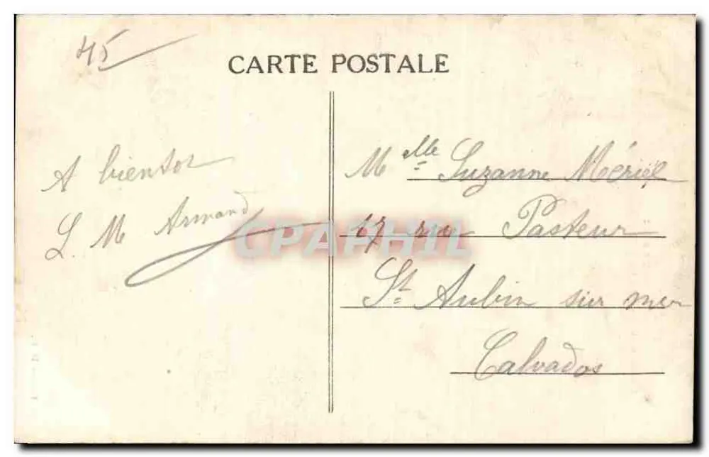 Fachada da Casa de Joana d'Arc — Orléans — Edição H.C. - Verso