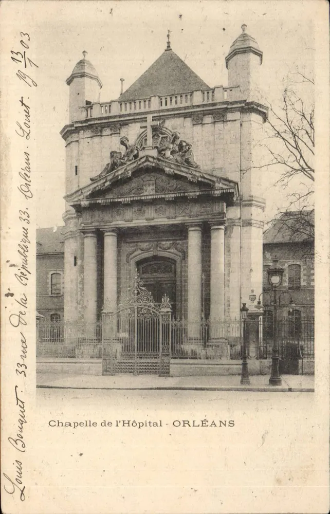 Chapelle des Hôpitaux — Orléans — Louis Bouquet, n°33 - Vorderseite