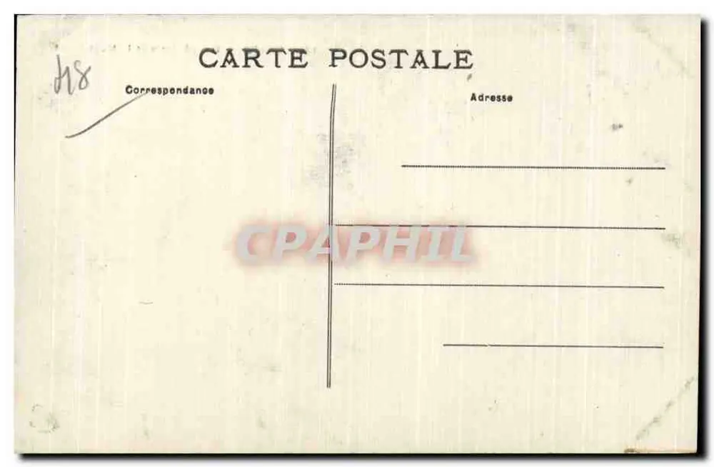 Mende — Vista geral e o Monte Minat — editor desconhecido, n° 18 - Verso