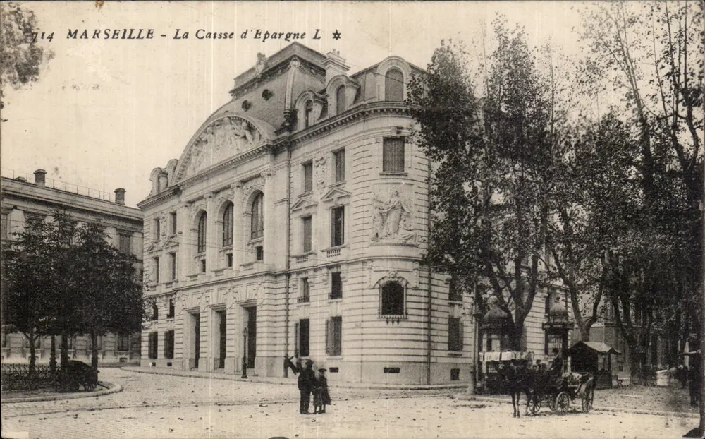 Marseille — Kasa oszczędności L - Awers