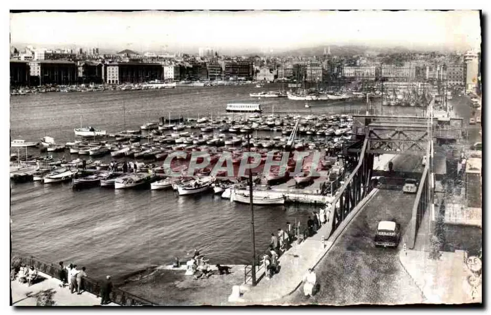 Vieux Port — Allgemeiner Blick — Société Clapier, Marseille, Nr. 1156 - Vorderseite