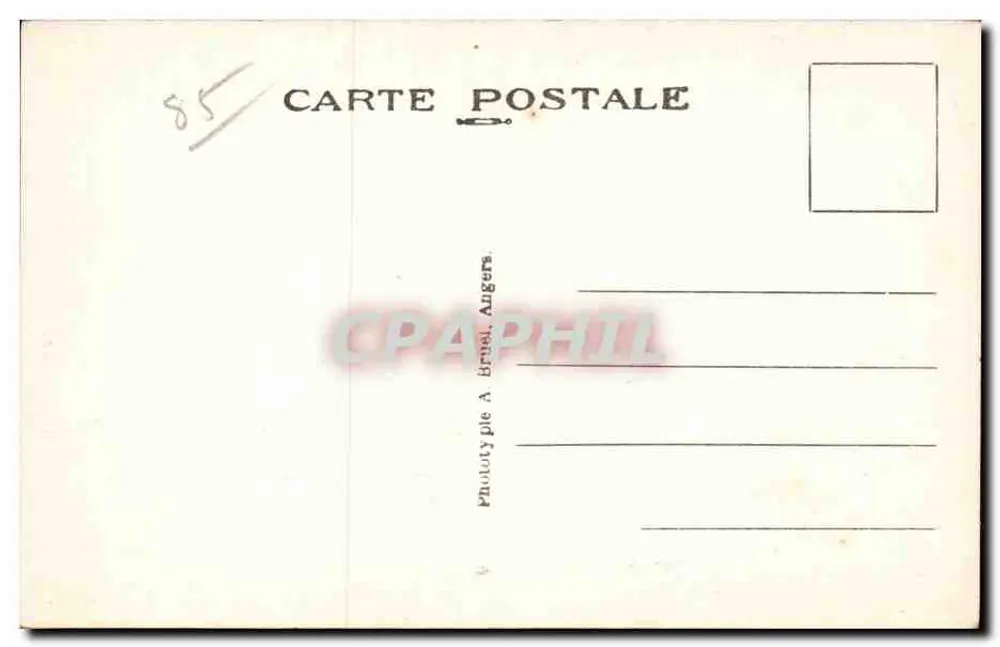 Les Sables-d'Olonne (Vendée) — Sablaises A B. — N° 112 - Verso