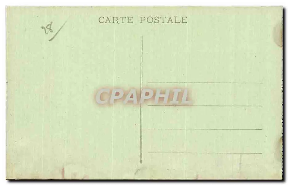 Chartres (E.-et-L.) - Monumento erguido em homenagem a Pasteur em memória de suas experiências sobre a vacinação contra a carbúncula — G. Koernti, editor, Dreux - Verso