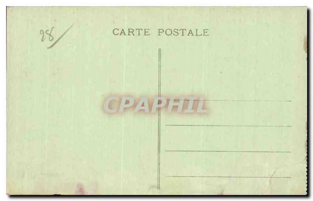 Chartres (E.-et-L.) — Ansicht vom Courtille — G. Foucault, Verlag, Dreux - Rückseite